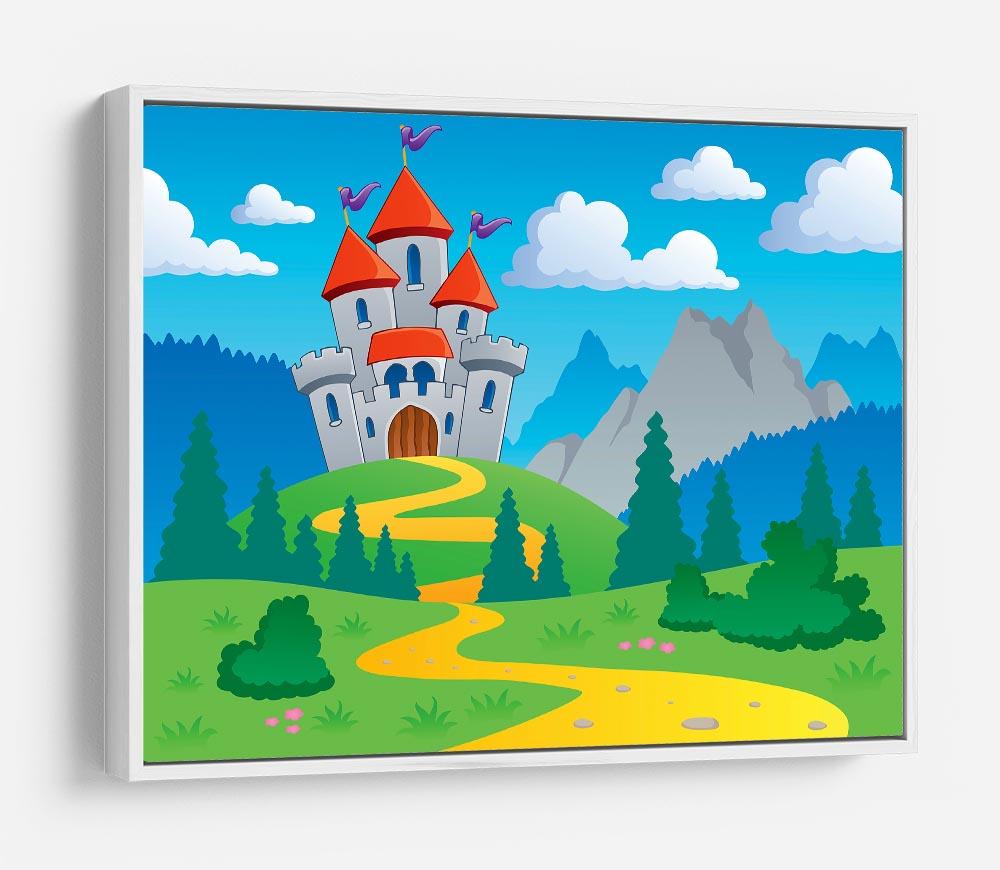 Castle theme landscap HD Metal Print