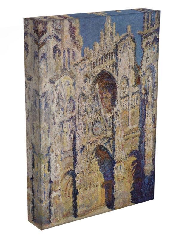 Cathedral at Rouen by Monet Canvas Print & Poster - Canvas Art Rocks - 3