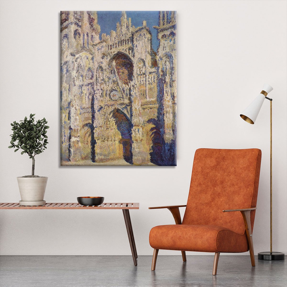 Cathedral at Rouen by Monet Canvas Print or Poster