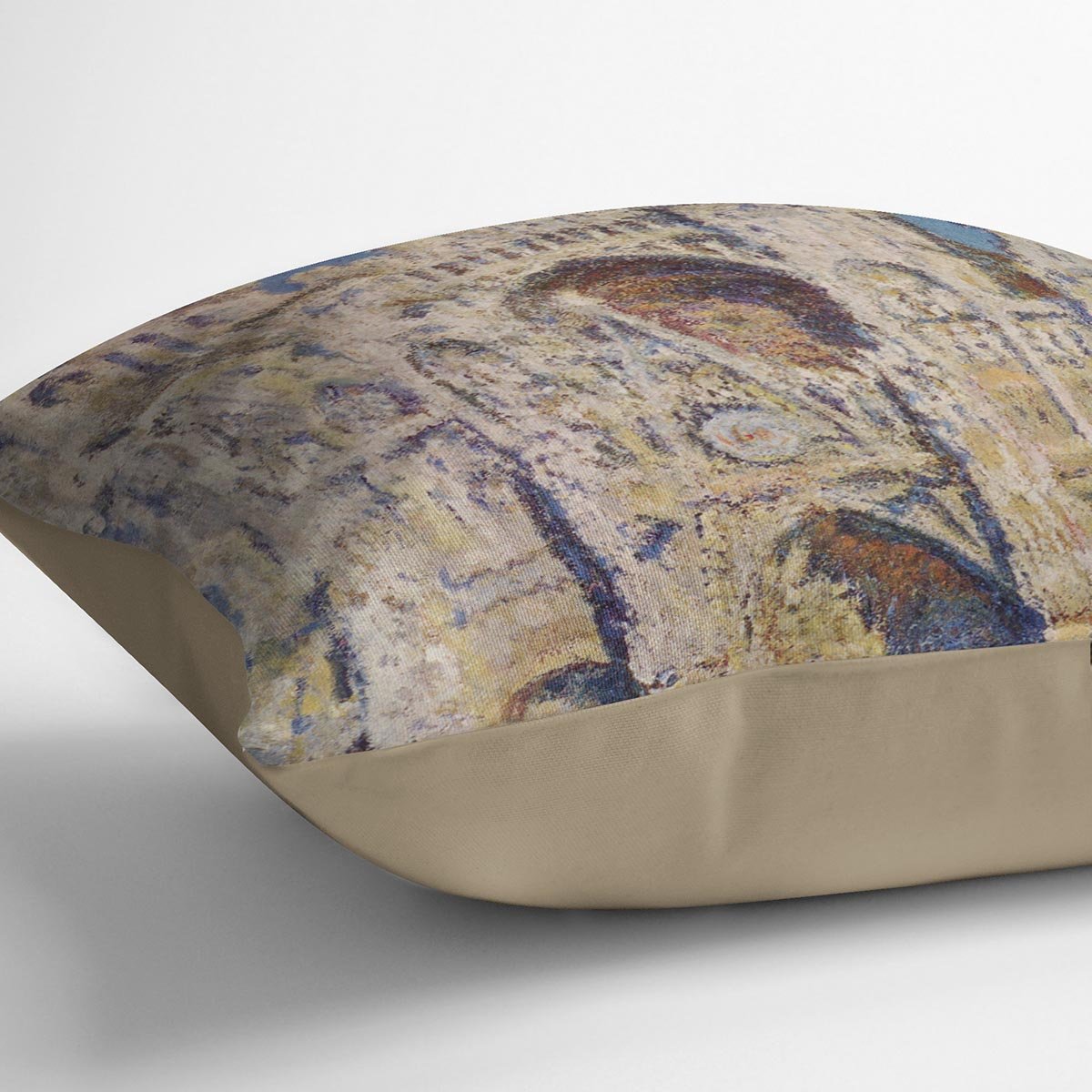 Cathedral at Rouen by Monet Throw Pillow