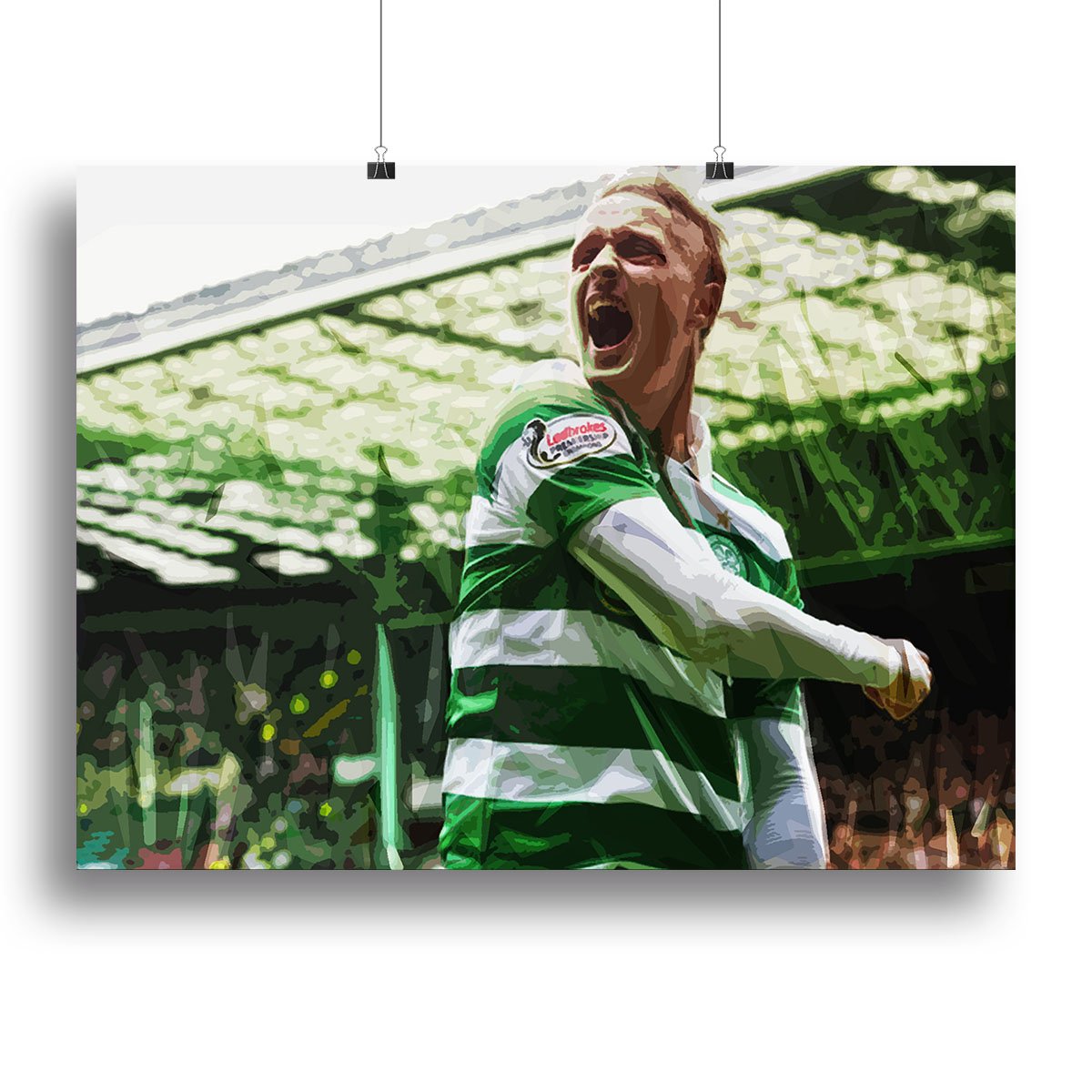 Celtic Leigh Griffiths Canvas Print or Poster