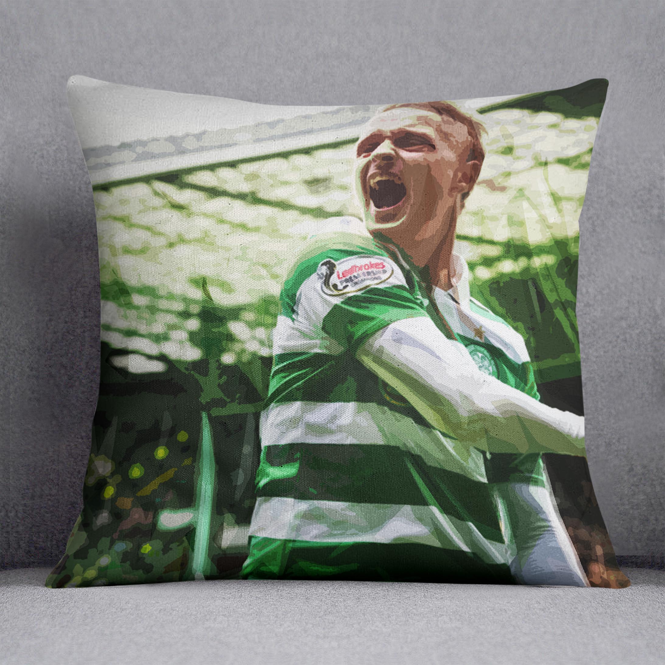 Celtic Leigh Griffiths Cushion
