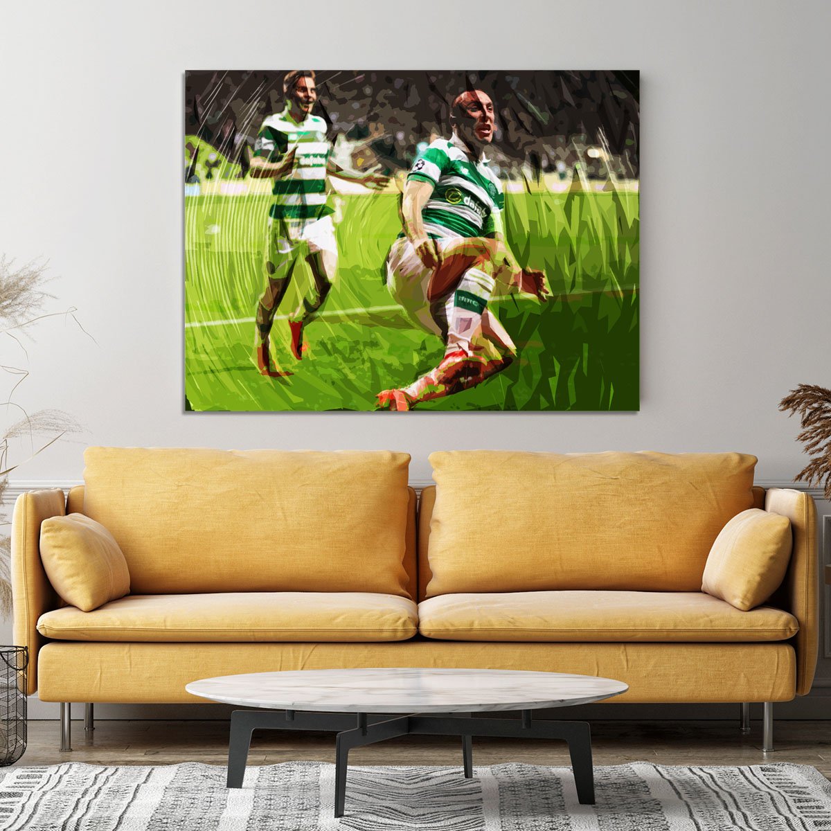 Celtic Scott Brown Canvas Print or Poster