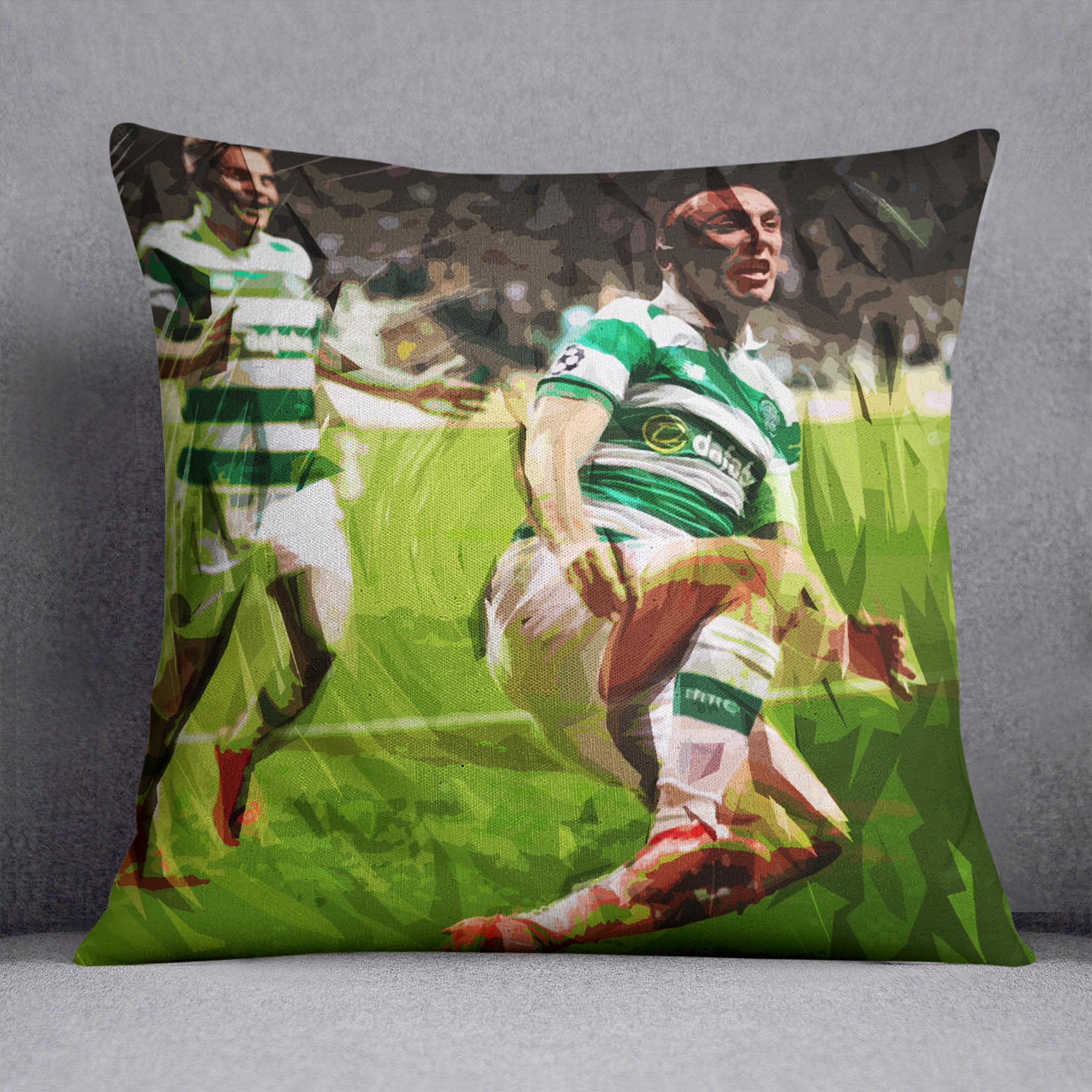 Celtic Scott Brown Cushion