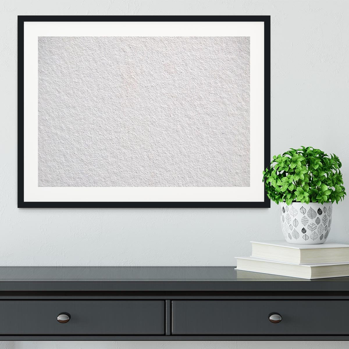 Cement texture Framed Print - Canvas Art Rocks - 1