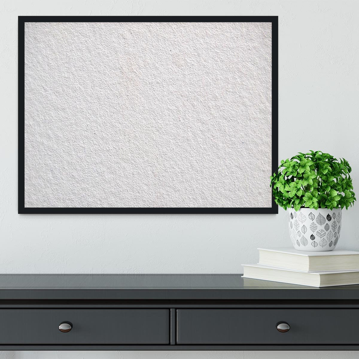 Cement texture Framed Print - Canvas Art Rocks - 2
