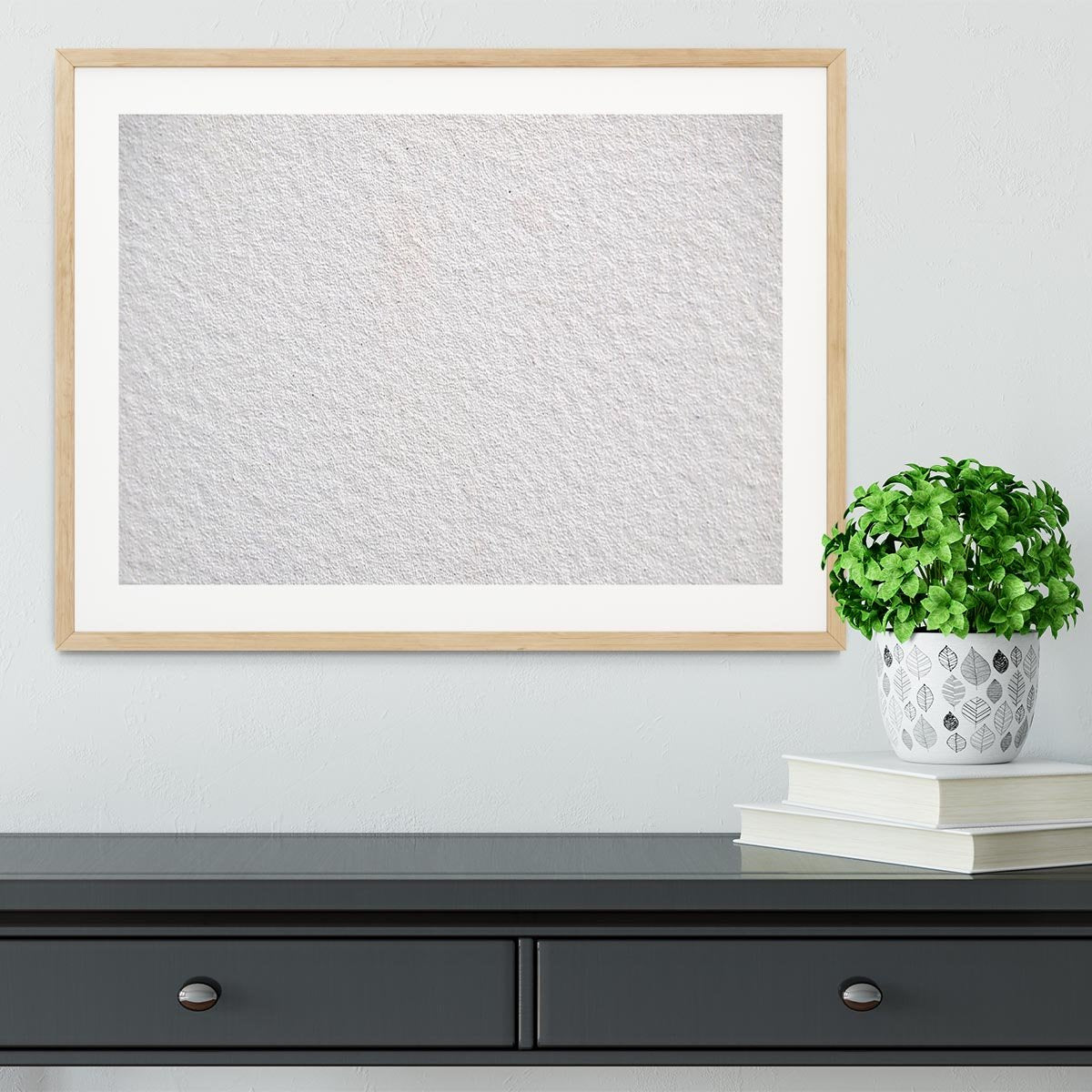 Cement texture Framed Print - Canvas Art Rocks - 3