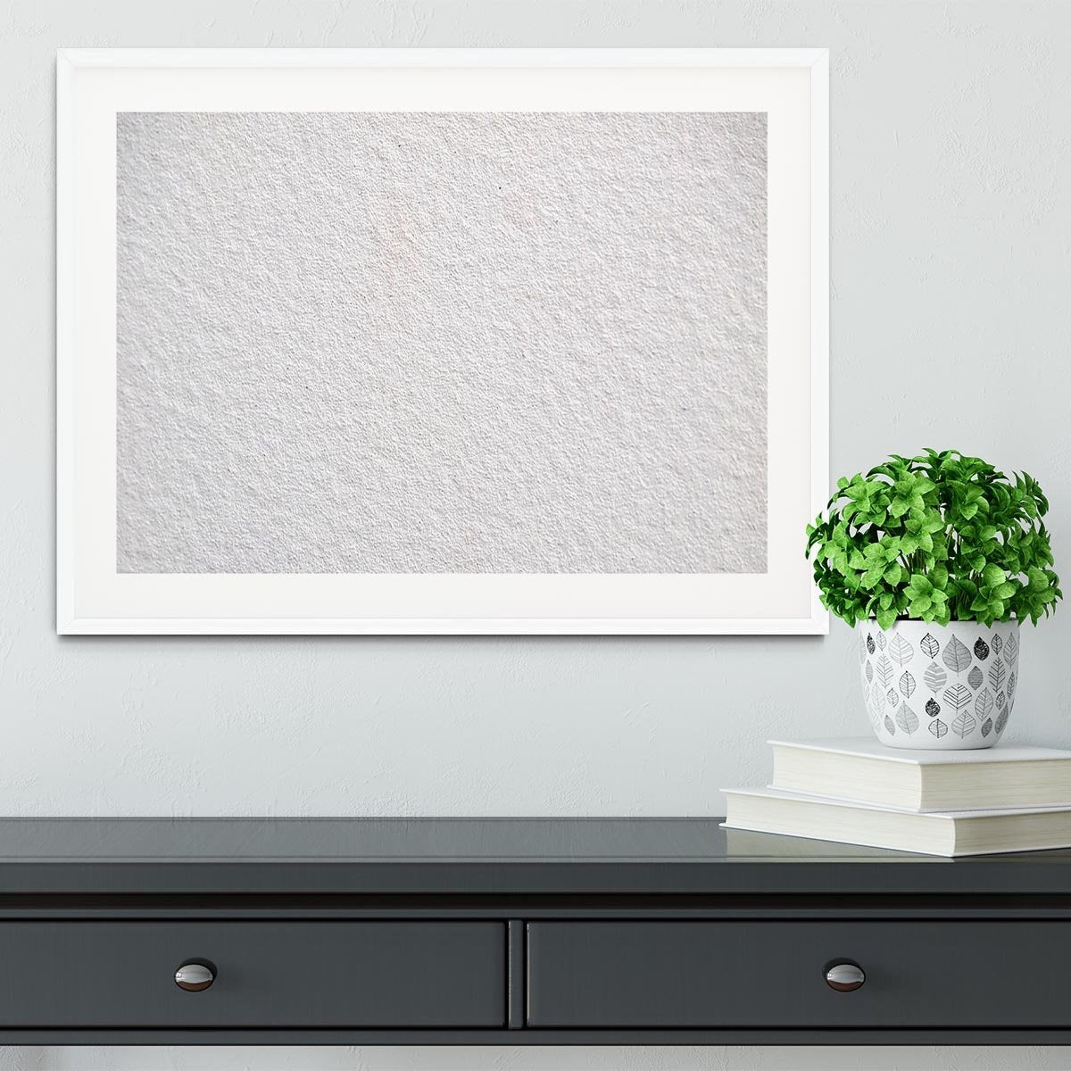 Cement texture Framed Print - Canvas Art Rocks - 5