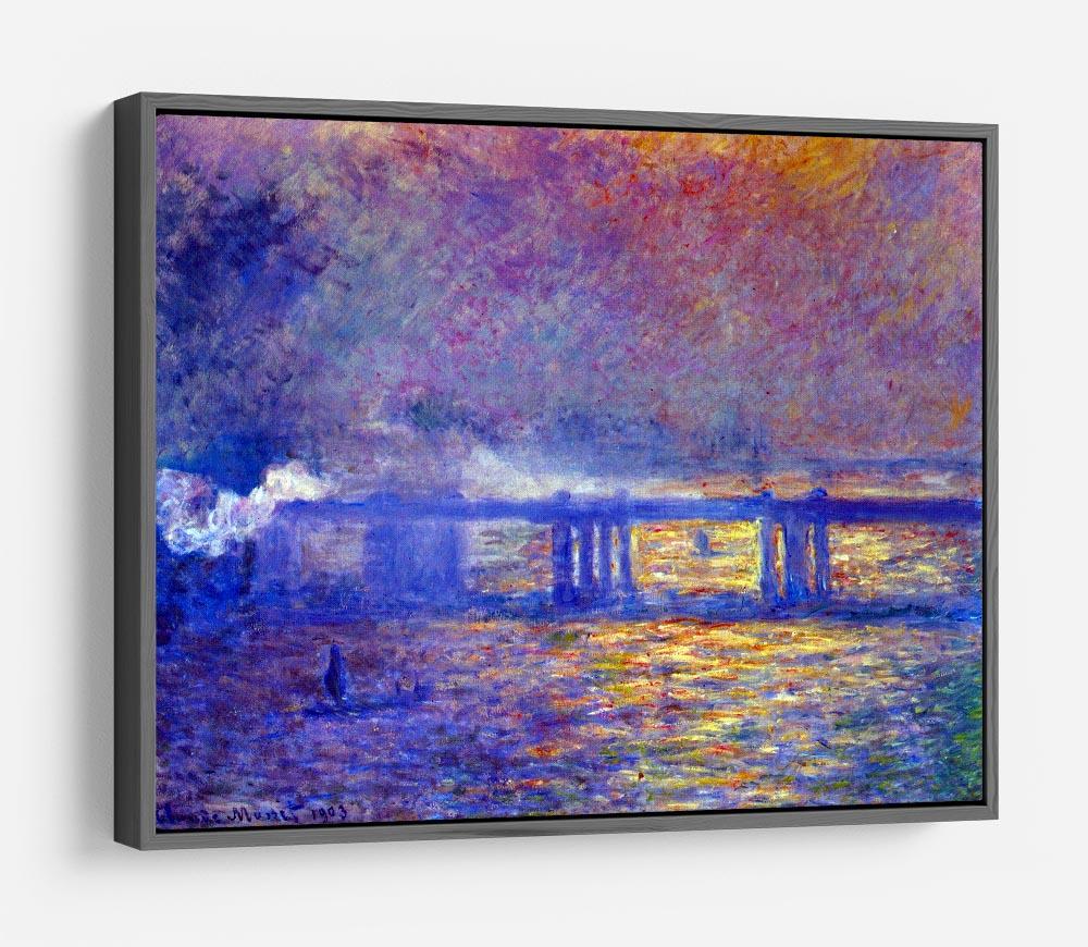 Charing cross bridge by Monet HD Metal Print