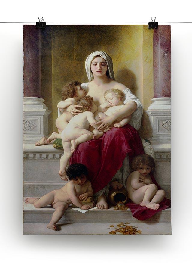 Charity By Bouguereau Canvas Print or Poster - Canvas Art Rocks - 2