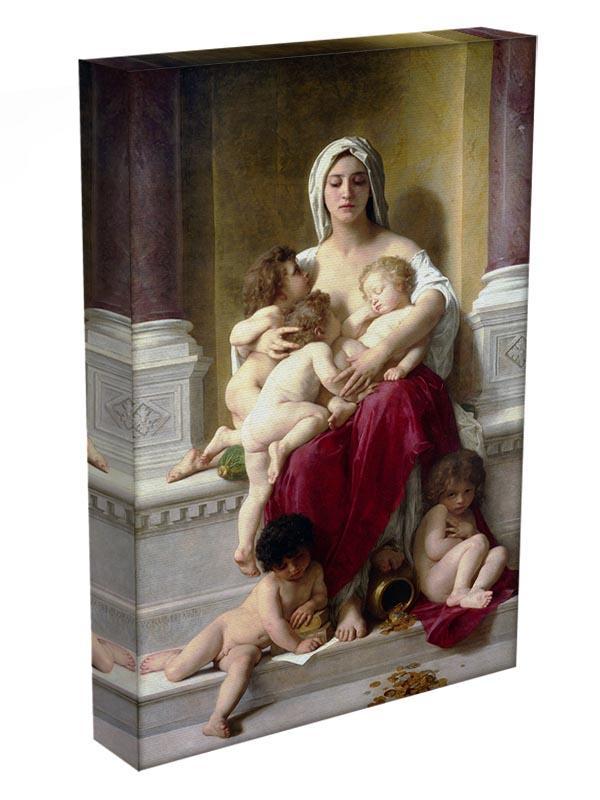 Charity By Bouguereau Canvas Print or Poster - Canvas Art Rocks - 3