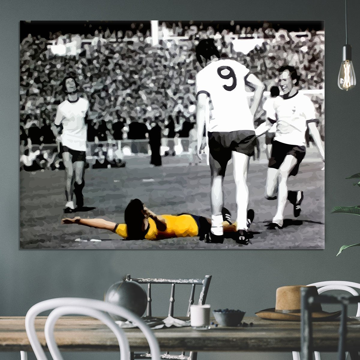 Charlie George Canvas Print or Poster