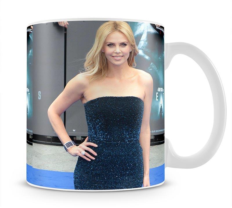 Charlize Theron Mug - Canvas Art Rocks - 1