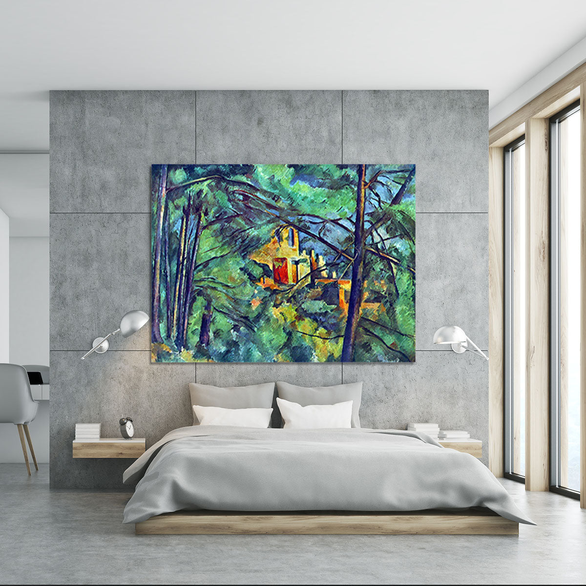 Chateau Noir by Cezanne Canvas Print or Poster - Canvas Art Rocks - 5