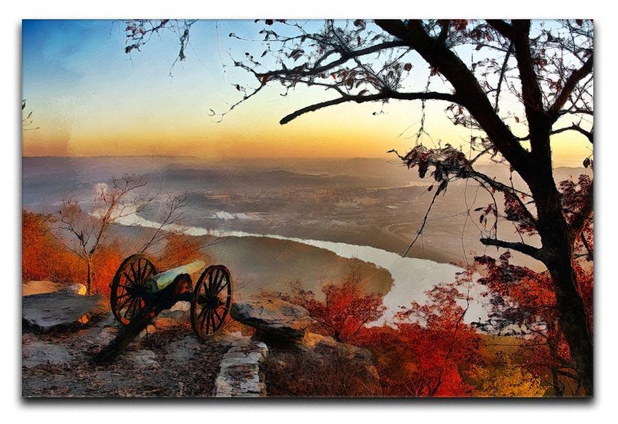 Chattanooga Campaign Painting Canvas Print or Poster  - Canvas Art Rocks - 1