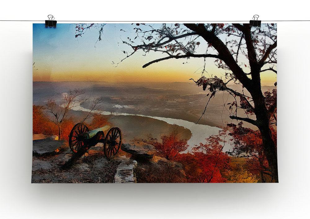 Chattanooga Campaign Painting Canvas Print or Poster - Canvas Art Rocks - 2