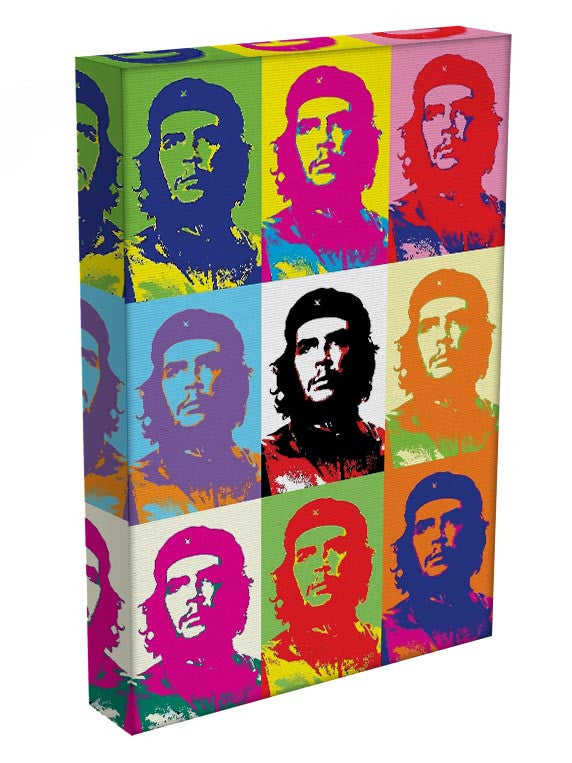 Che Guevara Multi Pop Art Print - Canvas Art Rocks - 2