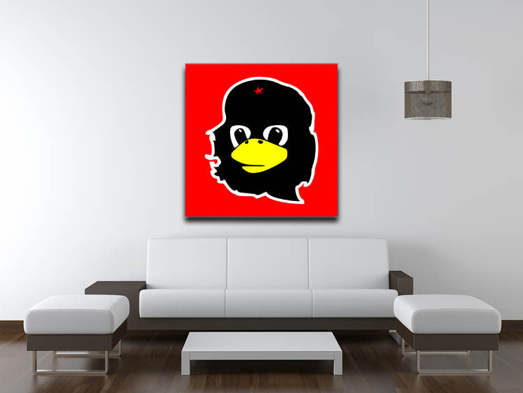 Che Guevara Penguin Canvas Print & Poster - US Canvas Art Rocks
