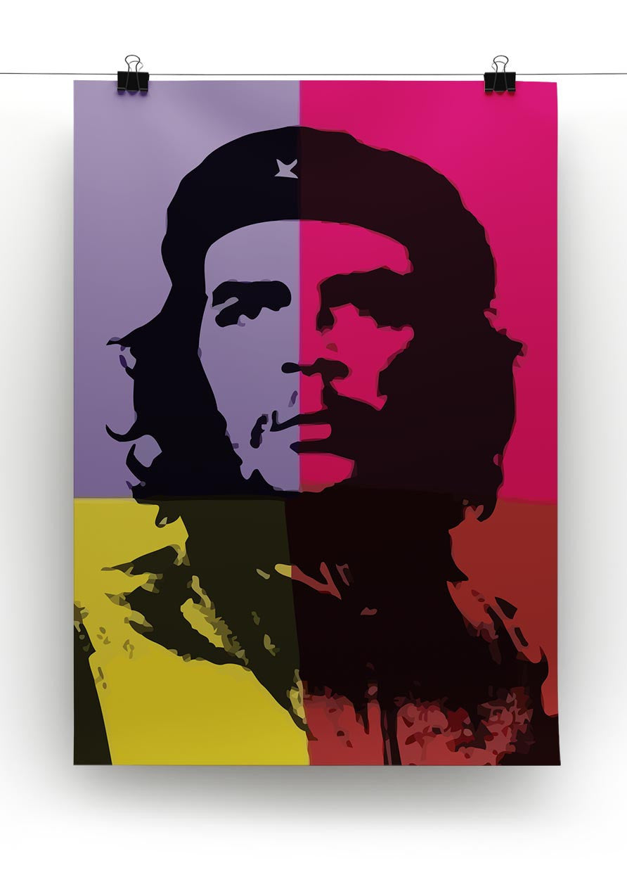 Che Guevara Pop Art Print - Canvas Art Rocks - 2