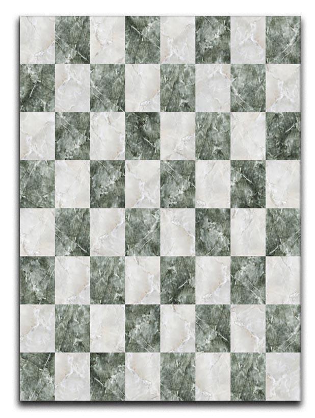 Checkered tiles seamless Canvas Print or Poster - Canvas Art Rocks - 1