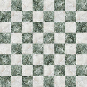 Checkered tiles seamless Wall Mural Wallpaper - Canvas Art Rocks - 1
