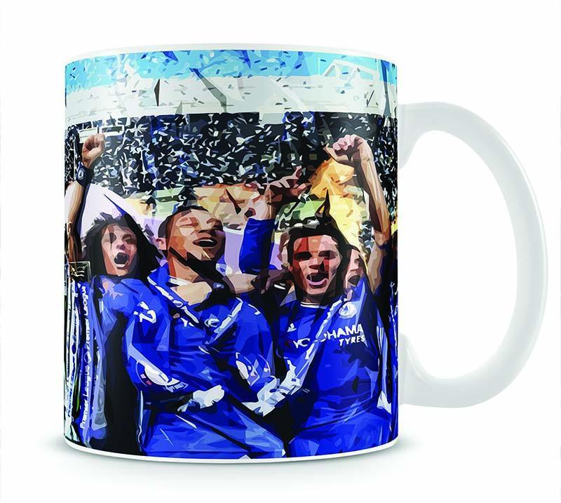 Chelsea FC Premier League Winners 2017 Mug - Canvas Art Rocks - 1