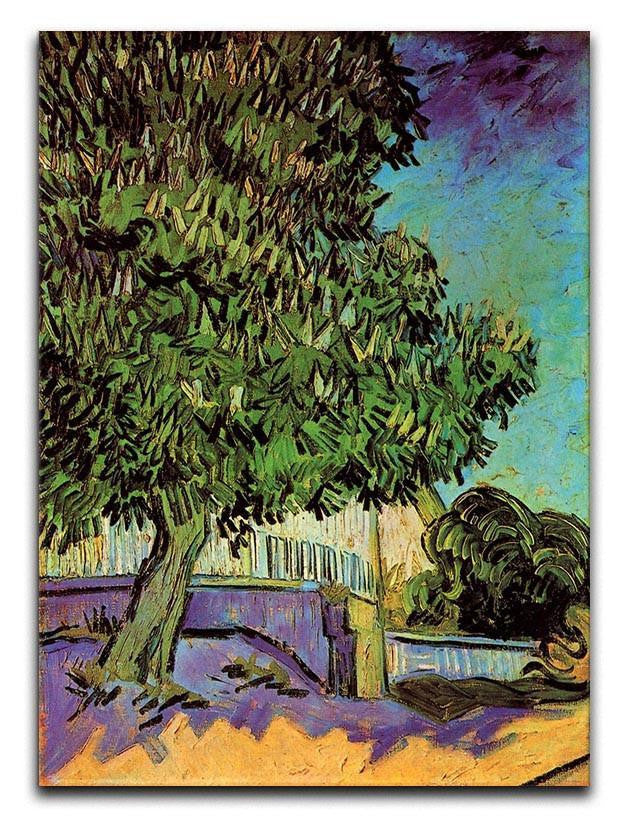 Chestnut Tree in Blossom by Van Gogh Canvas Print & Poster  - Canvas Art Rocks - 1