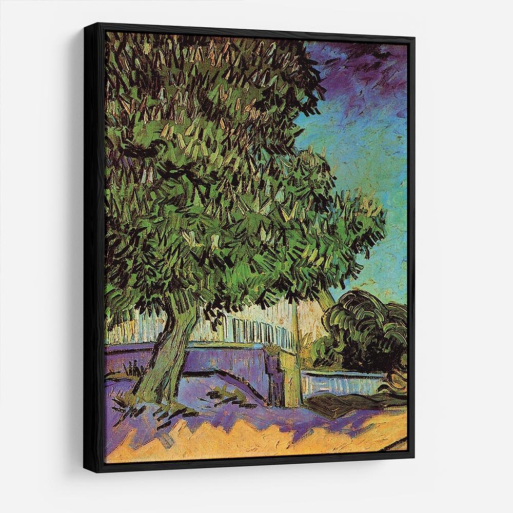 Chestnut Tree in Blossom by Van Gogh HD Metal Print