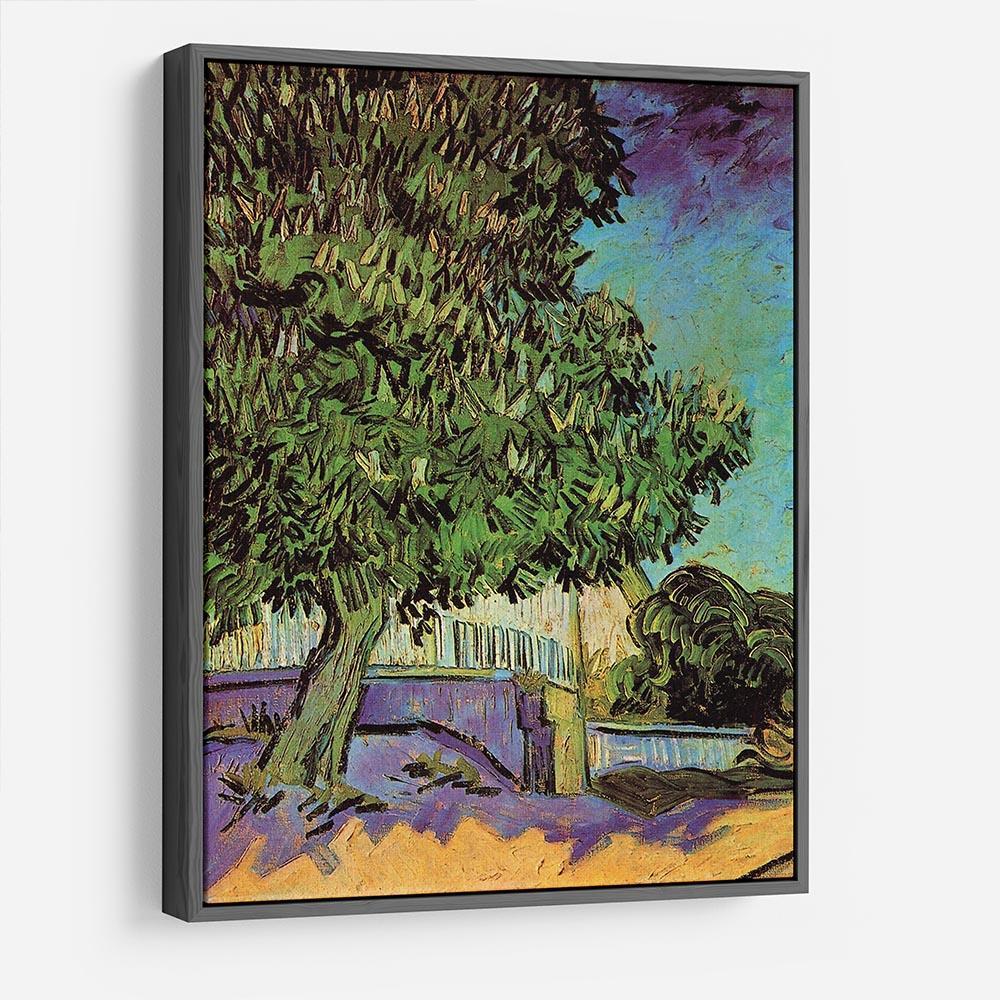 Chestnut Tree in Blossom by Van Gogh HD Metal Print