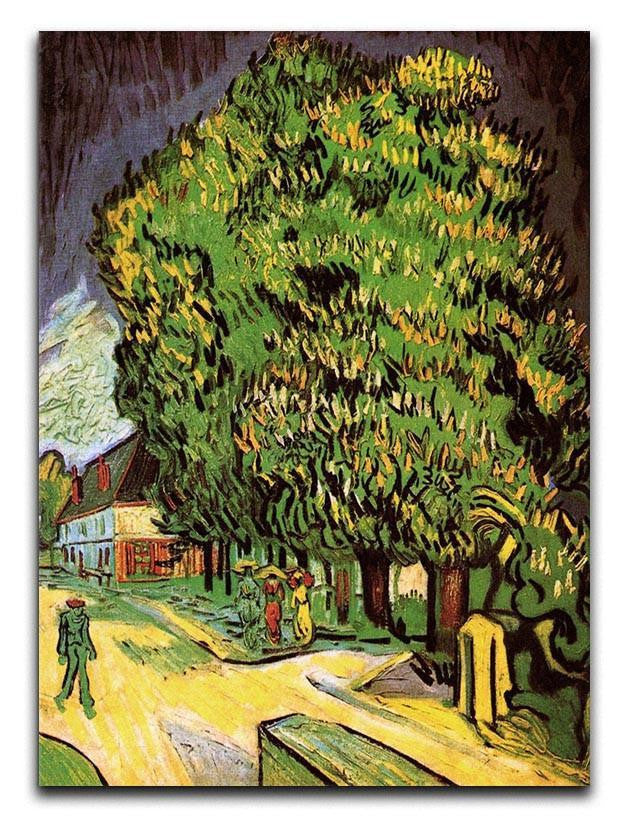 Chestnut Trees in Blossom by Van Gogh Canvas Print & Poster  - Canvas Art Rocks - 1