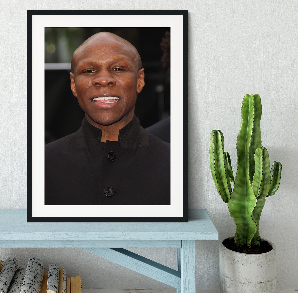 Chris Eubank Framed Print - Canvas Art Rocks - 1