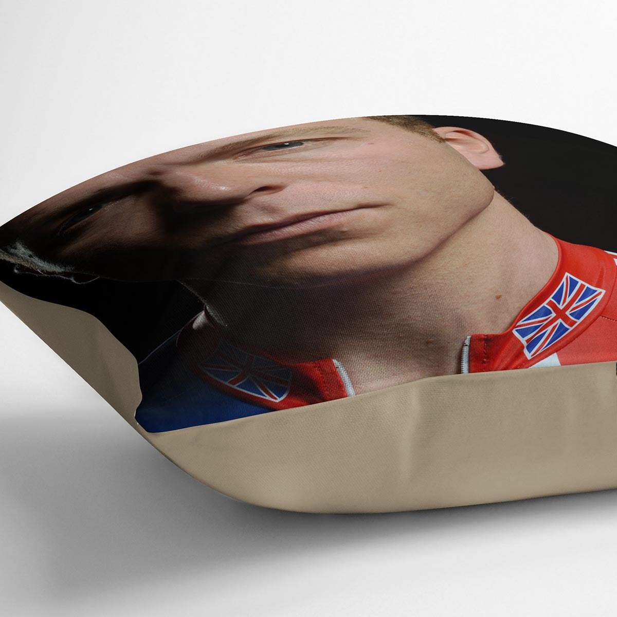 Chris Hoy 2012 Cushion - Canvas Art Rocks - 2