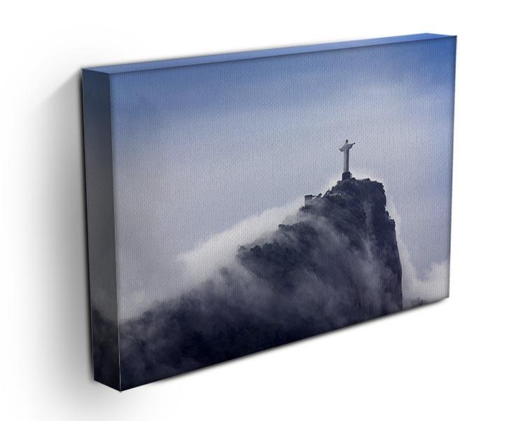 Christ the Redeemer in clouds Canvas Print or Poster - Canvas Art Rocks - 3