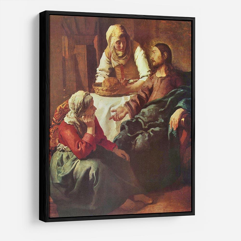 Christ with Mary and Martha by Vermeer HD Metal Print - Canvas Art Rocks - 6