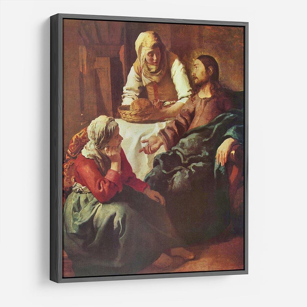 Christ with Mary and Martha by Vermeer HD Metal Print - Canvas Art Rocks - 9