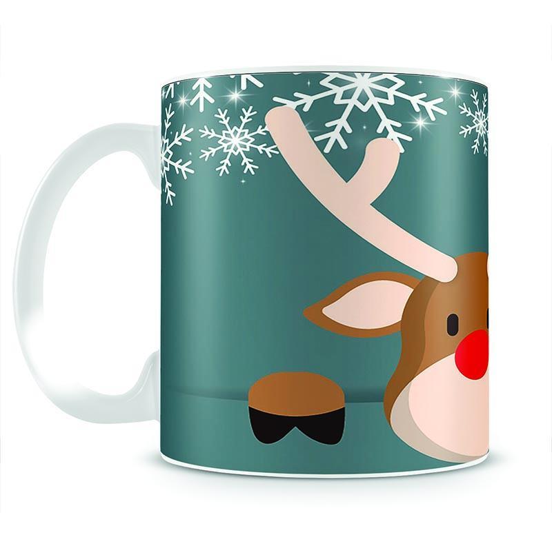 Christmas Reindeer Mug - Canvas Art Rocks - 2
