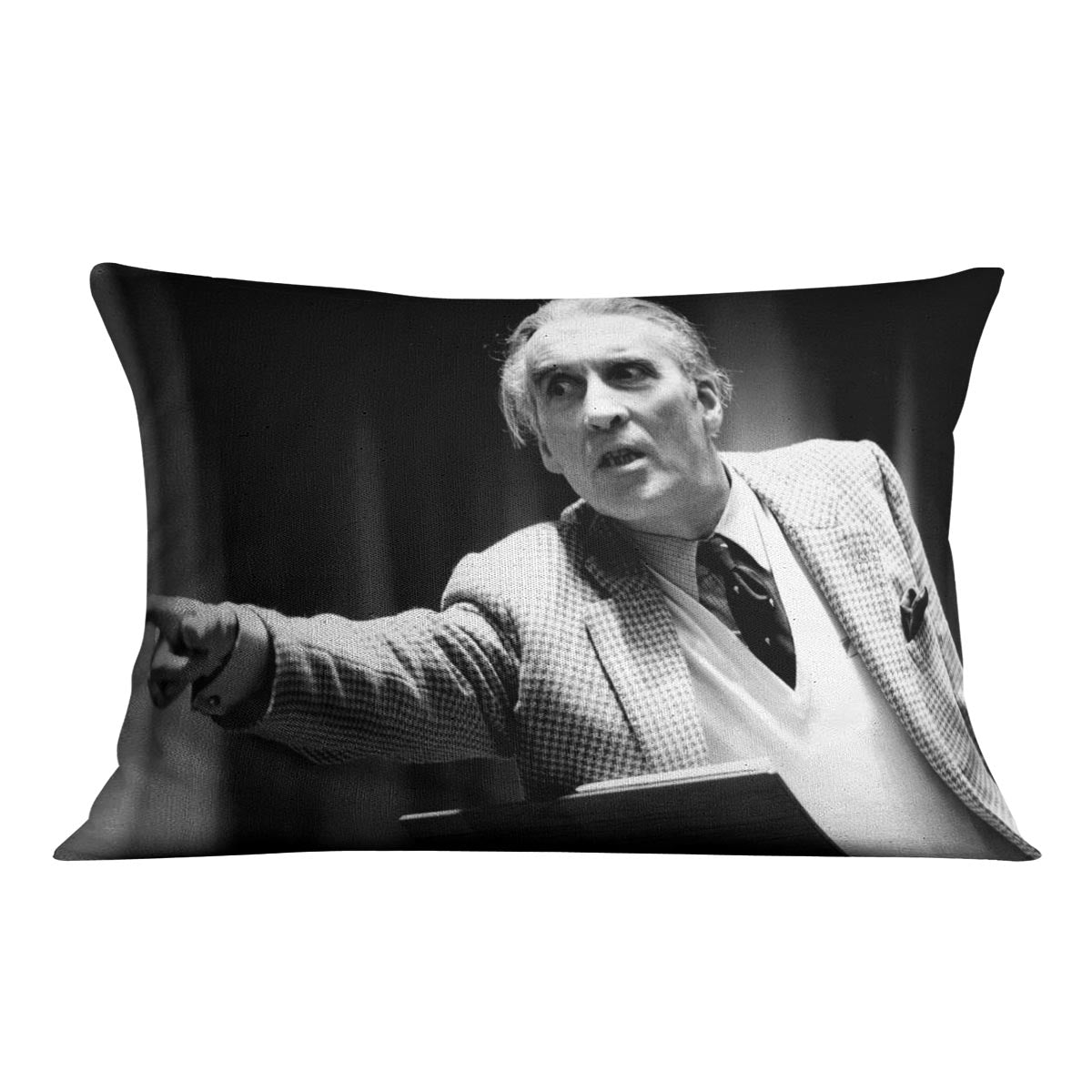 Christopher Lee 1986 Cushion