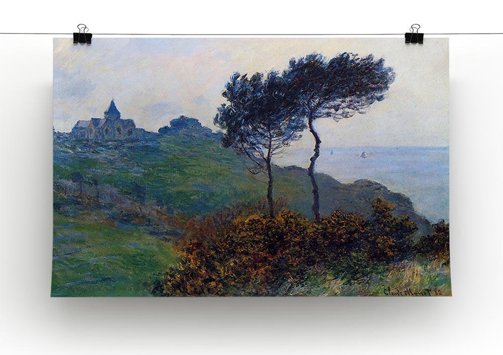 Church at Varengeville by Monet Canvas Print & Poster - Canvas Art Rocks - 2
