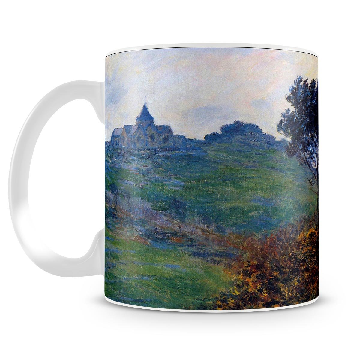 Church at Varengeville by Monet Mug - Canvas Art Rocks - 4