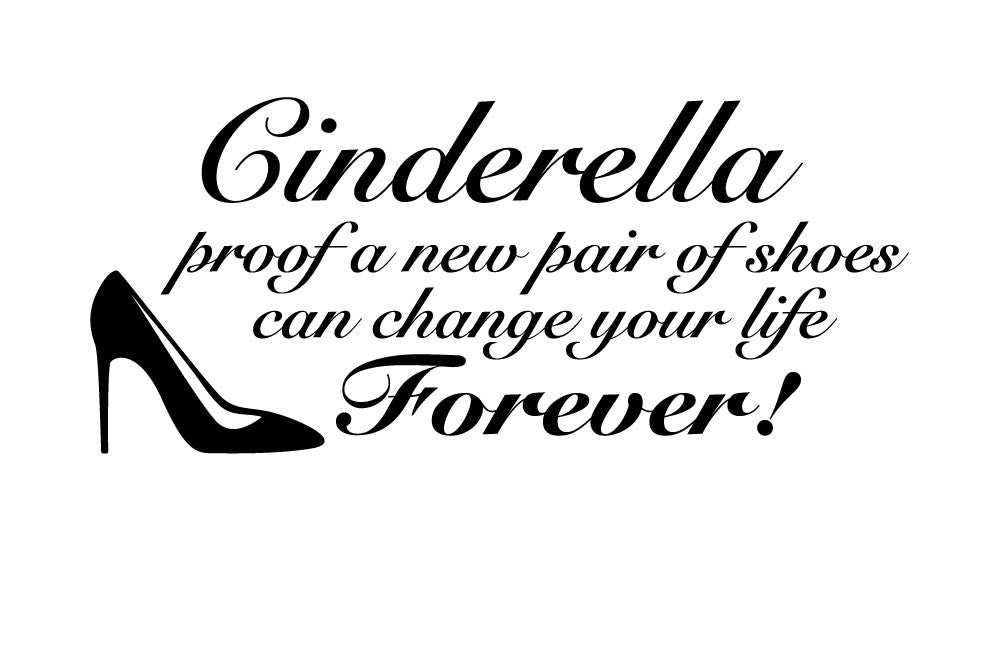 Cinderella Wall Sticker - Canvas Art Rocks - 2