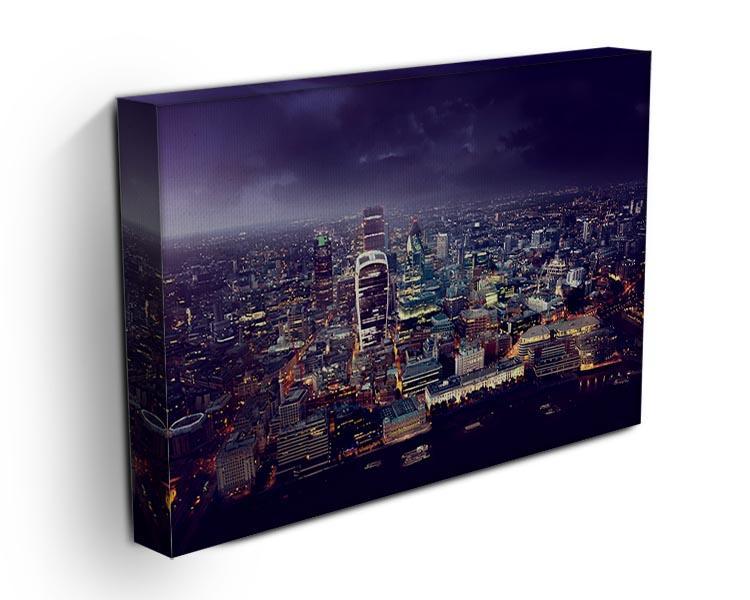 City of London At Sunset Canvas Print or Poster - Canvas Art Rocks - 3