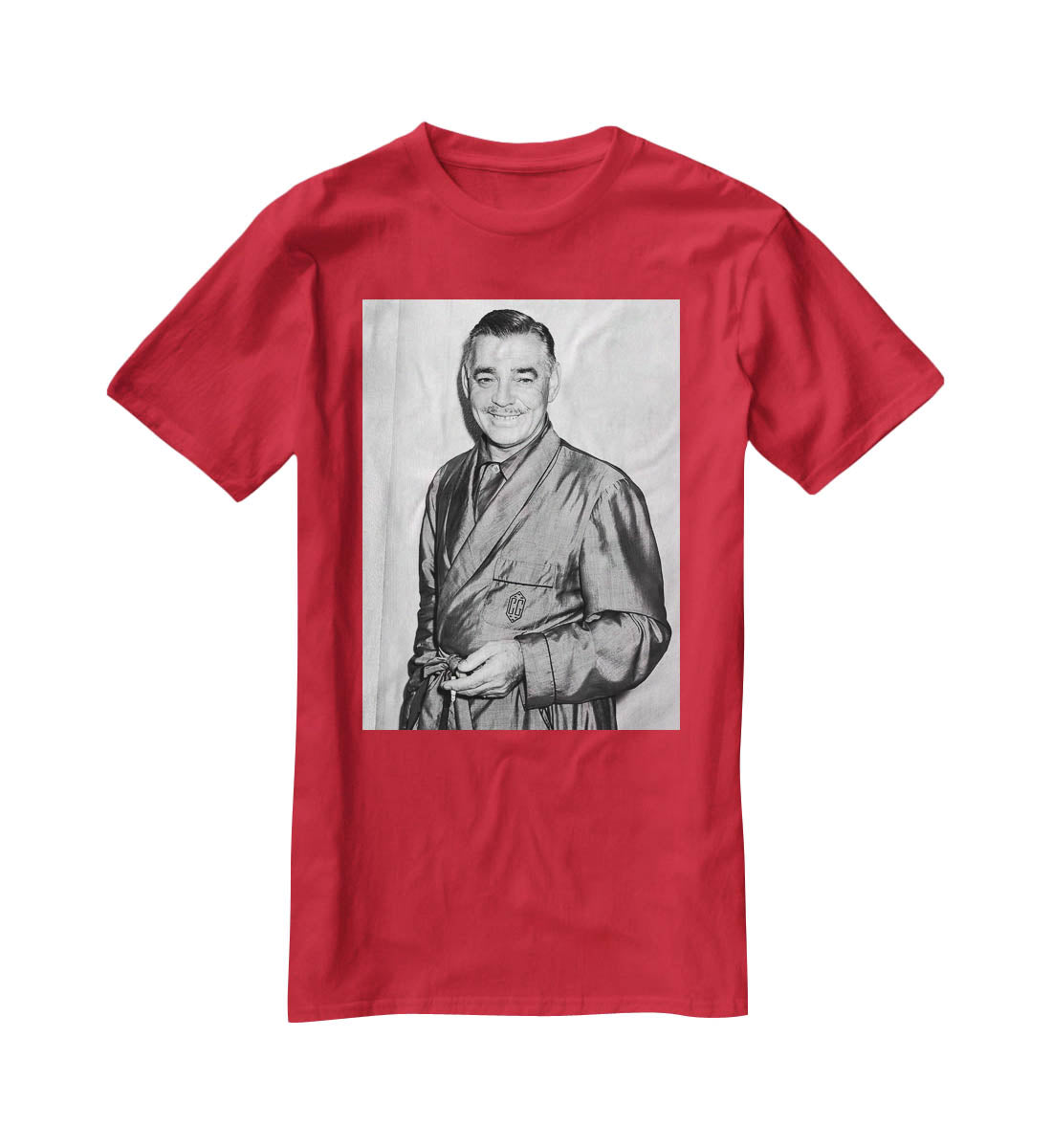 Clark Gable T-Shirt - Canvas Art Rocks - 4