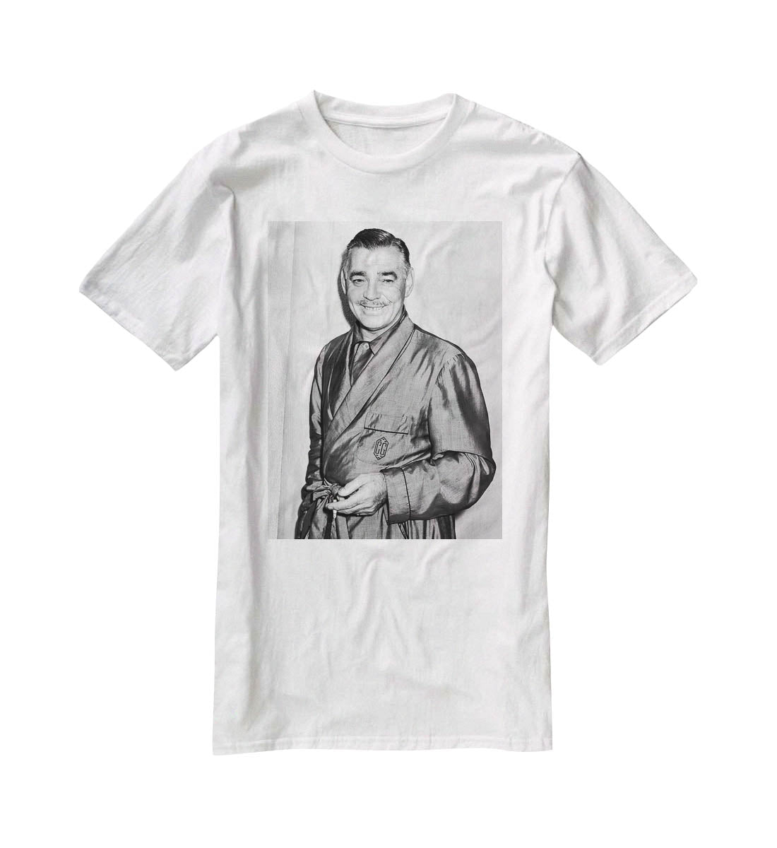 Clark Gable T-Shirt - Canvas Art Rocks - 5