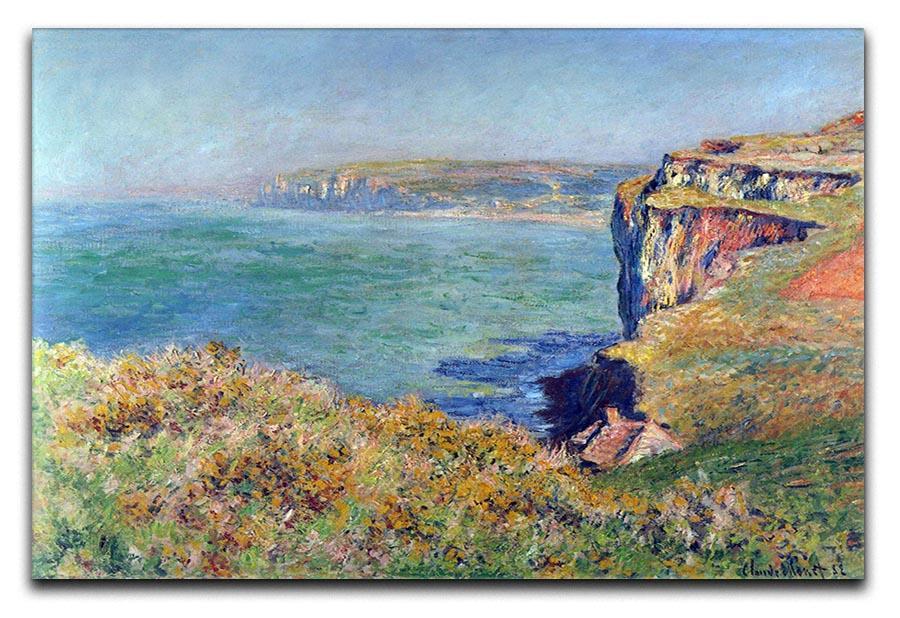 Cliffs at Varengeville by Monet Canvas Print & Poster  - Canvas Art Rocks - 1