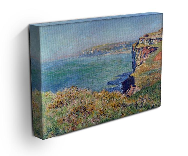 Cliffs at Varengeville by Monet Canvas Print & Poster - Canvas Art Rocks - 3