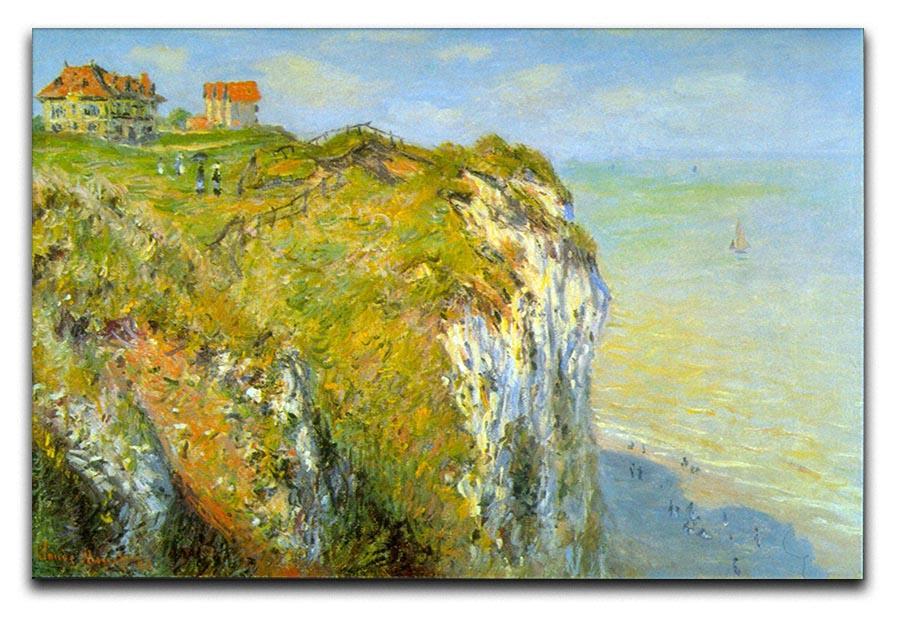 Cliffs by Monet Canvas Print & Poster  - Canvas Art Rocks - 1