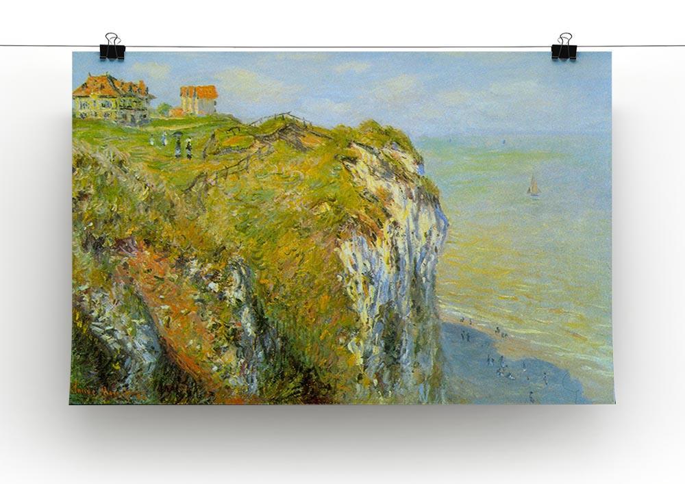 Cliffs by Monet Canvas Print & Poster - Canvas Art Rocks - 2