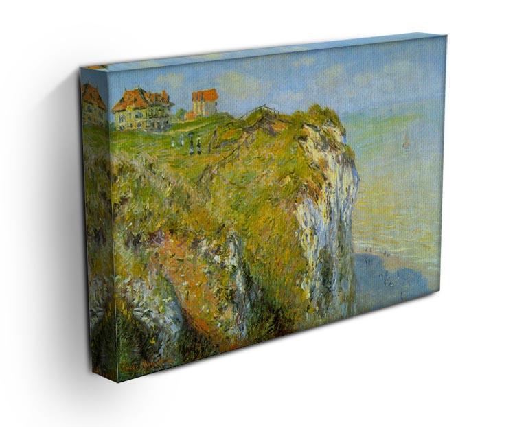 Cliffs by Monet Canvas Print & Poster - Canvas Art Rocks - 3