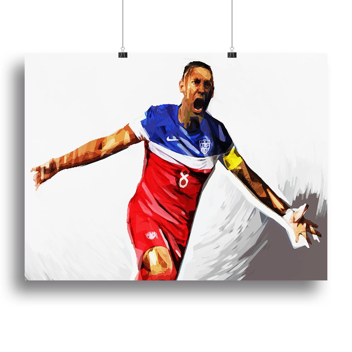 Clint Dempsey Canvas Print or Poster