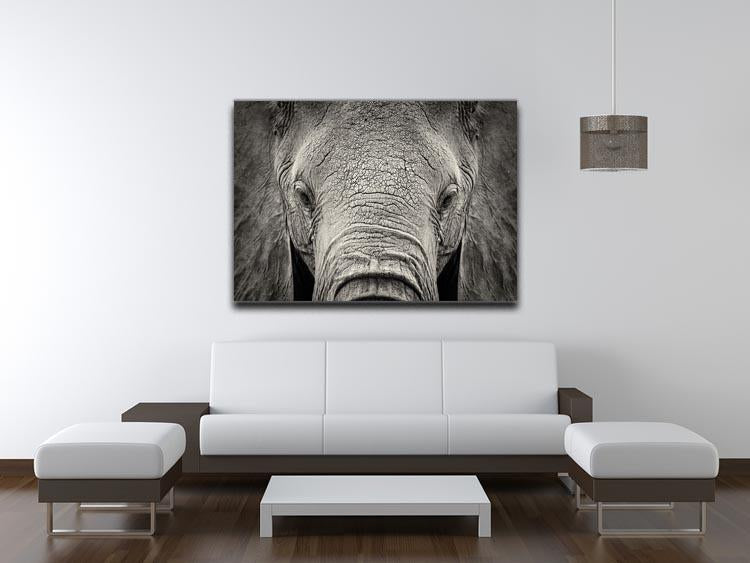 Close-up of African Elephant Canvas Print or Poster - Canvas Art Rocks - 4